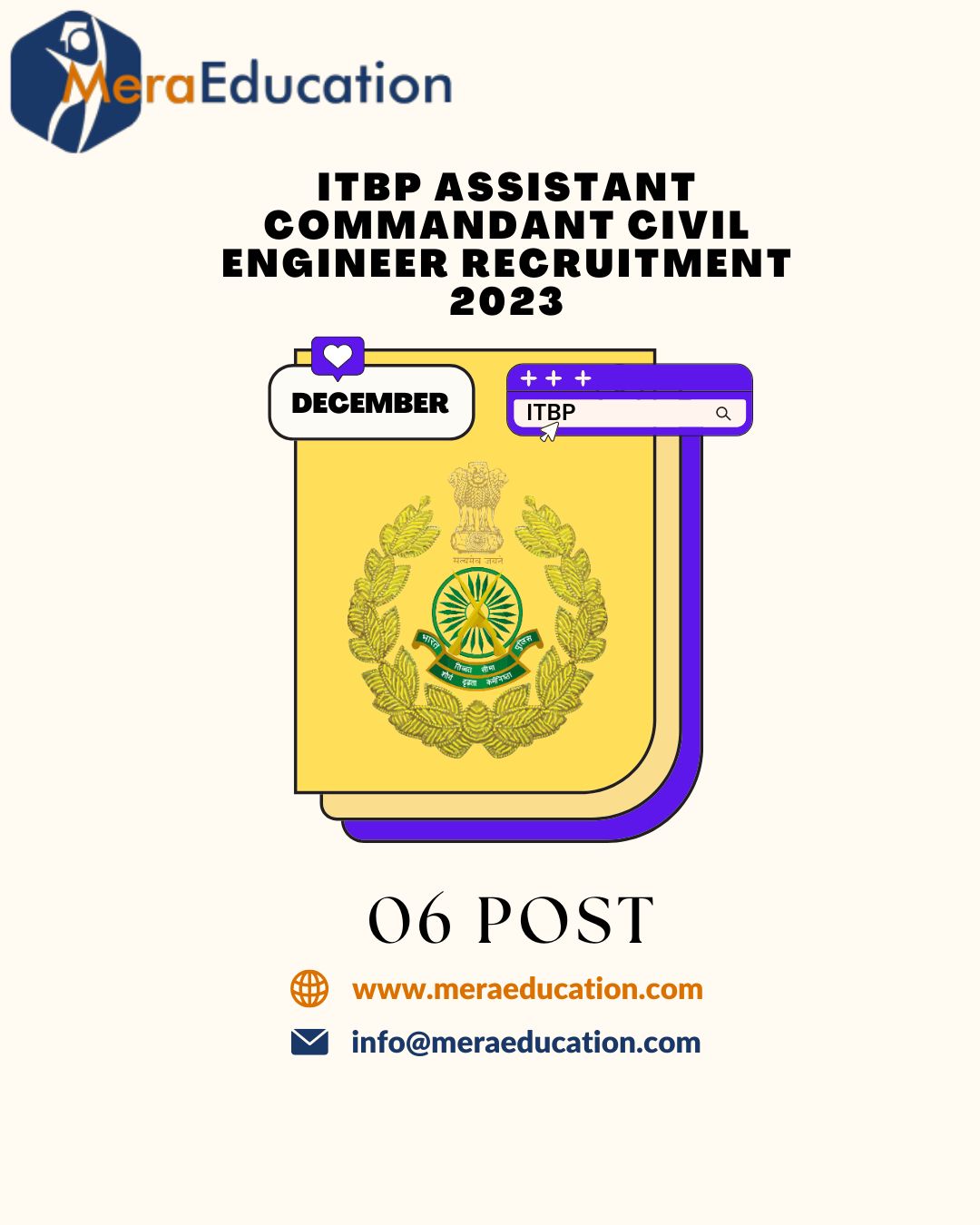 ITBP Assistant Commandant Civil Engineer