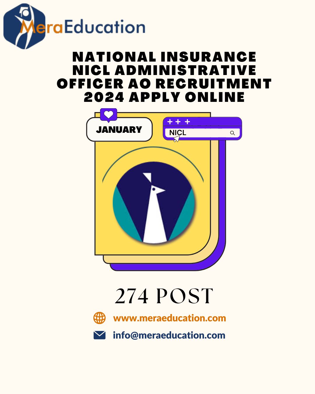 National Insurance NICL Administrative Officer AO Recruitment